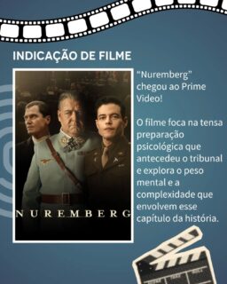Para nós, intérpretes, a palavra Nuremberg tem um significado que vai muito além dos livros de história. Foi naquele tribunal, em 1945, que a interpretação simultânea nasceu oficialmente como a conhecemos hoje, viabilizando o primeiro julgamento multinacional da história em quatro idiomas oficiais (inglês, francês, russo e alemão).

Se você quer entender a atmosfera de tensão extrema que antecedeu esse julgamento histórico, precisa conferir o filme Nuremberg (2025), que acaba de estrear no Prime Video.

Diferente de outras produções que focam apenas nos debates de tribunal, o longa dirigido por James Vanderbilt foca nos bastidores psicológicos e de preparação para o julgamento dos 22 oficiais nazistas.

O enredo acompanha o duelo psicológico entre o psiquiatra militar americano Douglas Kelley (interpretado por Rami Malek), encarregado de avaliar a sanidade dos prisioneiros, e o manipulador Hermann Göring (vivido por Russell Crowe), além do imenso desafio do promotor Robert H. Jackson (Michael Shannon) em estabelecer as bases do direito internacional moderno sob os olhos do mundo.

Confira a sinopse:

Após o fim da Segunda Guerra Mundial, o psiquiatra do Exército dos EUA, Douglas Kelley, é designado para avaliar o braço direito de Hitler, Hermann Göring, e outros altos oficiais nazistas enquanto os Aliados se preparam para o julgamento mais importante do século. Ao examinar as mentes dos líderes do regime, Kelley começa a questionar os limites entre o bem e o mal.