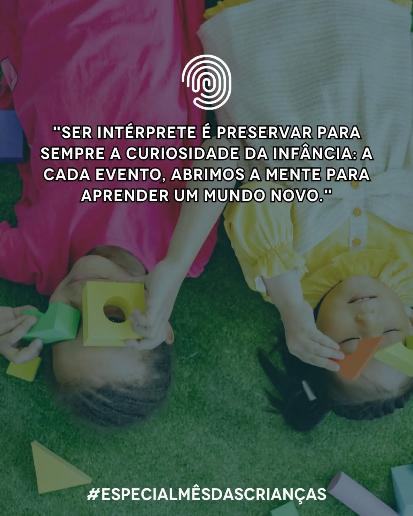 A infância é marcada pelo desejo constante de descobrir como as coisas funcionam, de fazer perguntas sem medo (e sem parar!) e de se encantar com o novo a todo instante. 

Na cabine de interpretação, essa chama nunca se apaga.

#APIC #MêsDasCrianças #VidaDeIntérprete #InterpretaçãoDeConferências
