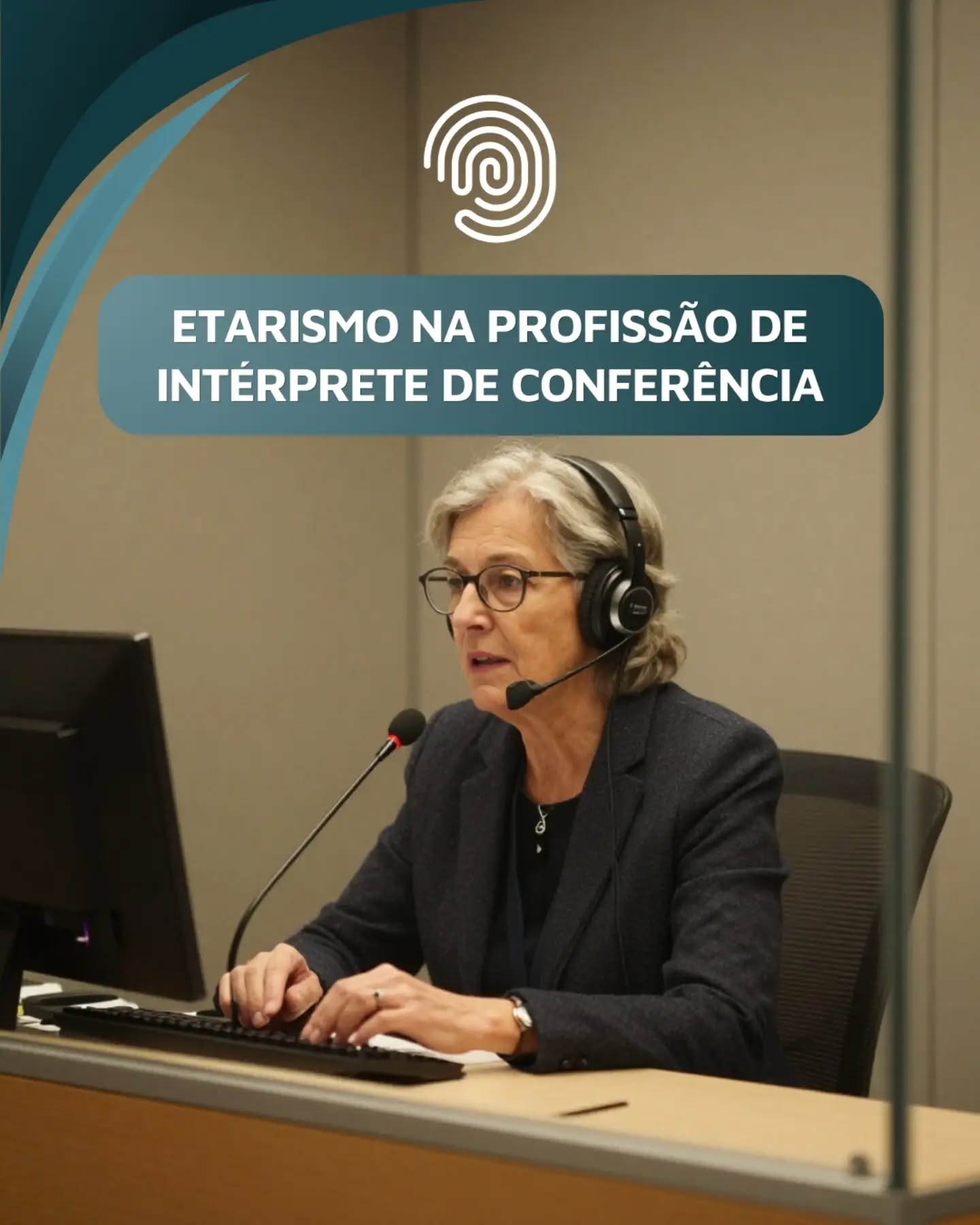 O etarismo, ou seja, a discriminação por idade, é um problema presente em diversas áreas, inclusive na profissão de intérprete de conferência. Embora a experiência e o conhecimento sejam elementos cruciais para um bom desempenho, profissionais mais experientes podem enfrentar desafios relacionados à idade:

- Assédio moral e psicológico: pessoas mais velhas podem ser alvo de piadas e comentários depreciativos. A idade pode até ser associada a questões de saúde, levando a uma percepção errônea de que profissionais mais velhos podem ter dificuldades para realizar tarefas que exigem alta concentração, como é o caso da interpretação.

- Estereótipos negativos: a crença de que pessoas mais velhas são menos produtivas, menos flexíveis, menos qualificadas para determinadas funções ou adaptáveis às novas tecnologias.

A sensação de não ser valorizado e de ser discriminado pela idade pode levar à desmotivação e à frustração, afetando o desempenho profissional.

Outros problemas provocados pelo etarismo incluem:

- Perda de talentos: ao discriminar pessoas mais velhas, as empresas deixam de contar com habilidades, experiência e conhecimento valiosos.

- Diminuição da diversidade: equipes mais homogêneas, com pouca diferença de idade, tendem a ser menos criativas e inovadoras.

A experiência, o conhecimento e as conexões que um intérprete mais maduro oferece são inestimáveis. A maturidade e a sabedoria adquiridas ao longo dos anos podem ser um diferencial na hora de lidar com situações complexas e desafiadoras.

O autoconhecimento e a responsabilidade são características que se desenvolvem com o tempo, essenciais para garantir um trabalho de qualidade.

Portanto, é importante valorizar a diversidade de perfis na profissão de intérprete de conferência e reconhecer que a idade não é um fator limitante. Cada profissional traz um conjunto único de habilidades e experiências que enriquecem o trabalho em equipe e contribuem para o sucesso do evento. Afinal, o que realmente importa é a competência e o comprometimento com o trabalho, independentemente da idade. 

#DicasAPIC #InterpretaçãoDeConferência #Intérprete